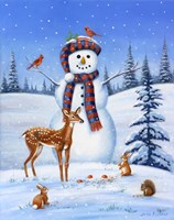 Snowman I Fine Art Print