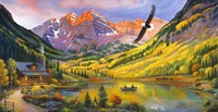 Rocky Mountain Retreat Fine Art Print