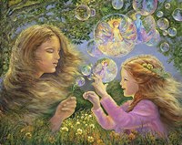 Buttercups And Bubbles Fine Art Print