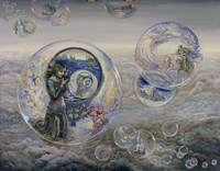 Magical Mirror Bubbles Fine Art Print