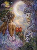 Masque Of Love Fine Art Print