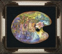 Palette Of Memories Fine Art Print