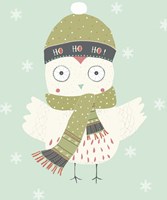 Holiday Owl Fine Art Print