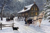 Winter's Eve Fine Art Print