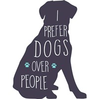 Dogs Over People Fine Art Print