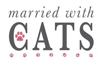 Married With Cats Fine Art Print