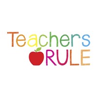 Teachers Rule Fine Art Print