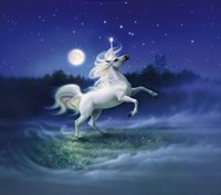 Moonlight Unicorn Fine Art Print