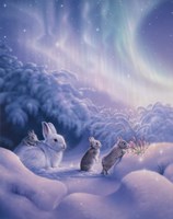 Snuggle Bunnies Fine Art Print