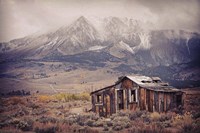 Mountain Cabin Fine Art Print