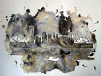 Pittsburghs Black and Gold Fine Art Print