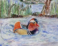 Just Real Ducky Fine Art Print