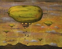 Papaya Sunset Fine Art Print