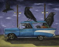 Ravens Ride Fine Art Print