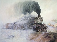 Northbound to Portland Fine Art Print