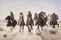 Hell Bent for Town Fine Art Print