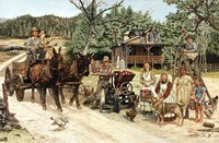 Piute Mountain Greeting Fine Art Print