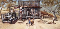 The Country Store Patrons Fine Art Print
