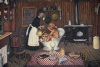 The Kitchen Bath Fine Art Print