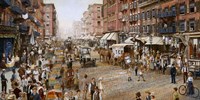 The Street Merchants Fine Art Print