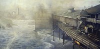 Winter at Cannery Row Fine Art Print