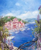 Mediterranean Town III Fine Art Print