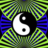 Black Light Pattern 3 Fine Art Print