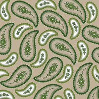 Camo Paisley 1 Fine Art Print