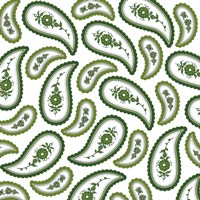Camo Paisley 4 Fine Art Print