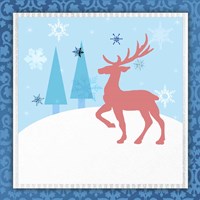 Christmas Deer 1 Fine Art Print