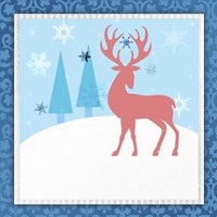 Christmas Deer 2 Fine Art Print