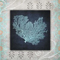 Decorative Sea Leaf 1 Fine Art Print