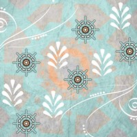 Decorative Sea Leaf 6 Framed Print