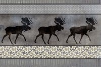 Moose Pattern Fine Art Print