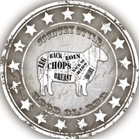 Good Ol' BBQ Sheep Framed Print