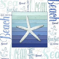 Gypsy Sea Blue 2 Framed Print