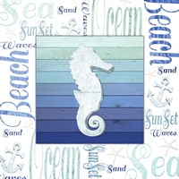 Gypsy Sea Blue 3 Fine Art Print