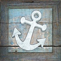 Gypsy Sea Blue Framed 1 Framed Print