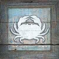 Gypsy Sea Blue Framed 4 Framed Print