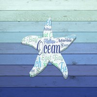 Gypsy Sea Blue V2 4 Framed Print