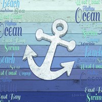 Gypsy Sea Blue V3 2 Fine Art Print