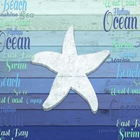 Gypsy Sea Blue V3 4 Framed Print