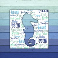 Gypsy Sea Blue V4 1 Fine Art Print