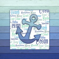 Gypsy Sea Blue V4 2 Fine Art Print