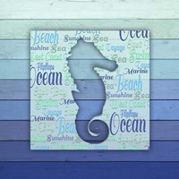 Gypsy Sea Blue V5 1 Framed Print