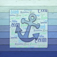 Gypsy Sea Blue V5 2 Fine Art Print