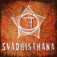 Chakras Yoga Symbol Svadhisthana Framed Print