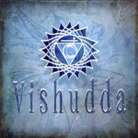 Chakras Yoga Vishudda V1 Fine Art Print
