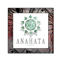 Chakras Yoga Framed Anahata V2 Fine Art Print