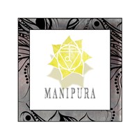Chakras Yoga Framed Manipura V1 Fine Art Print